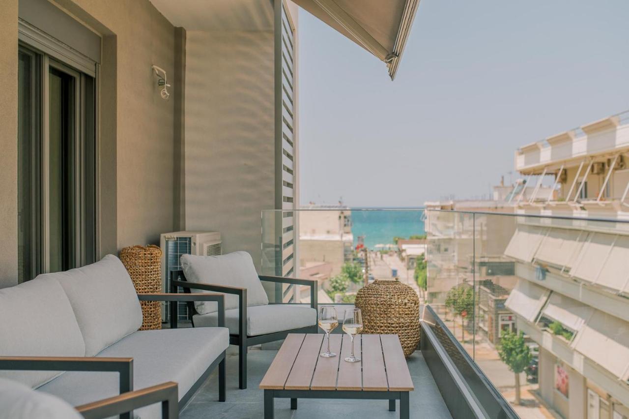 Hama Luxury Seaside Apartments Corinth Ngoại thất bức ảnh
