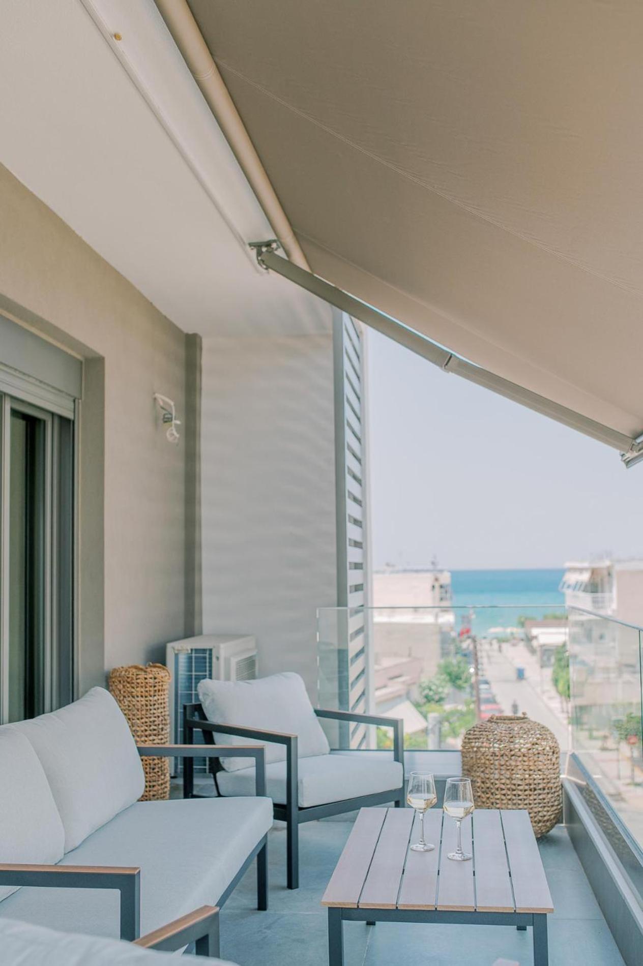 Hama Luxury Seaside Apartments Corinth Ngoại thất bức ảnh