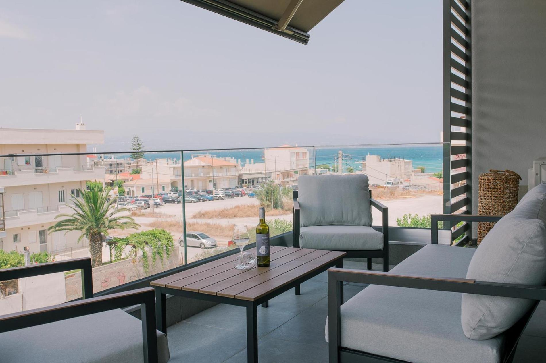 Hama Luxury Seaside Apartments Corinth Ngoại thất bức ảnh